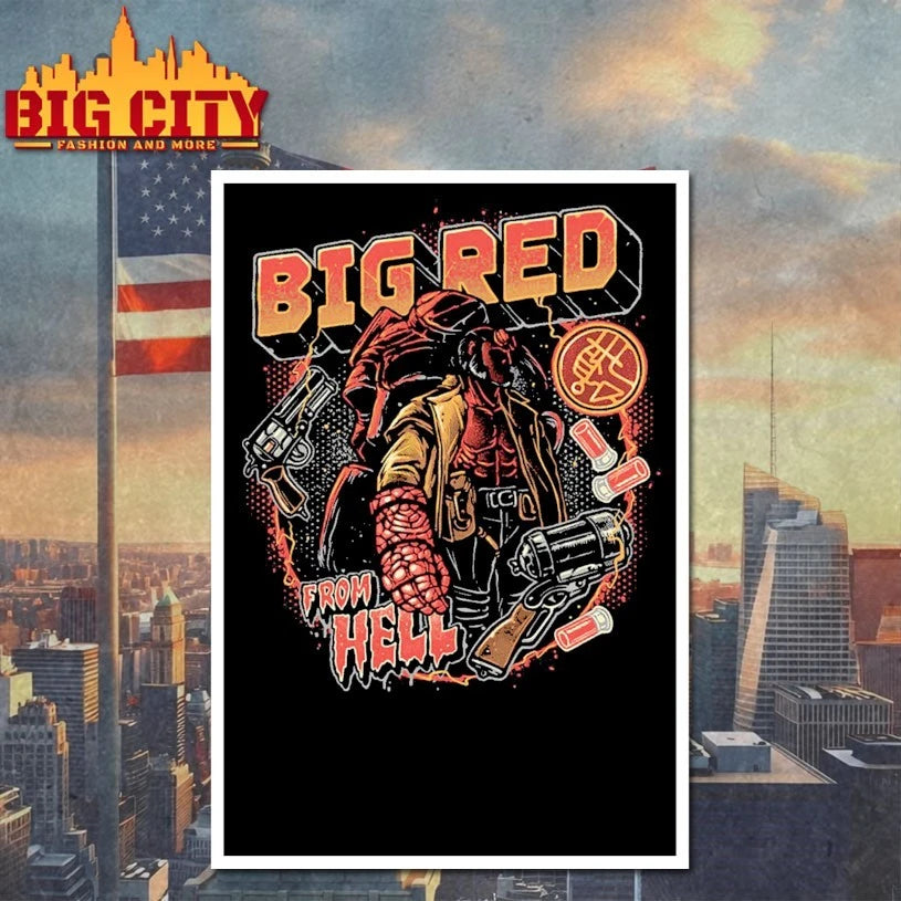 Big Red From Hell Graphic shirt