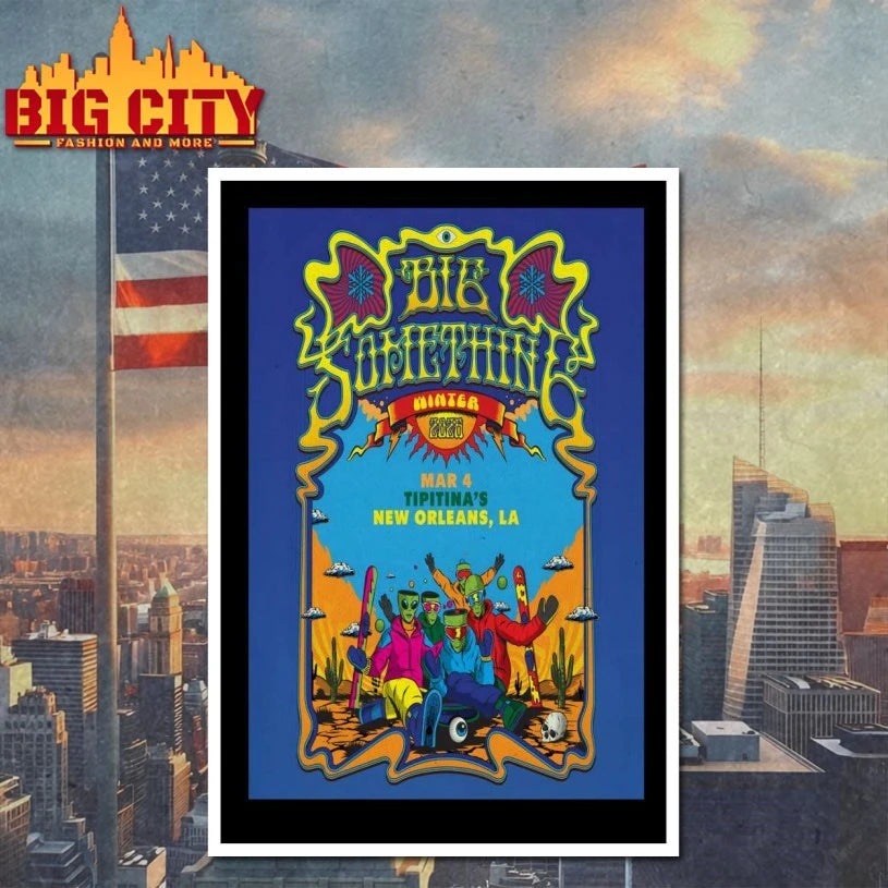 Big Something 3.4.2026 New Orleans LA Poster shirt