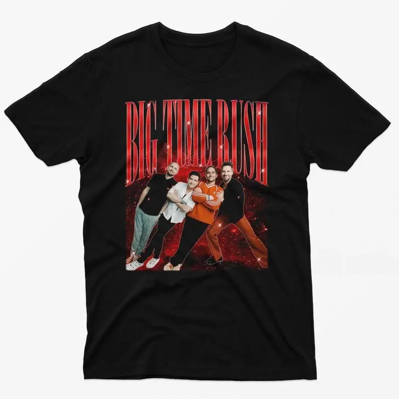 Big Time Rush 2025 Tour Graphic T-Shirt for Fans Hoodie, Sweatshirt | WearSparks.com