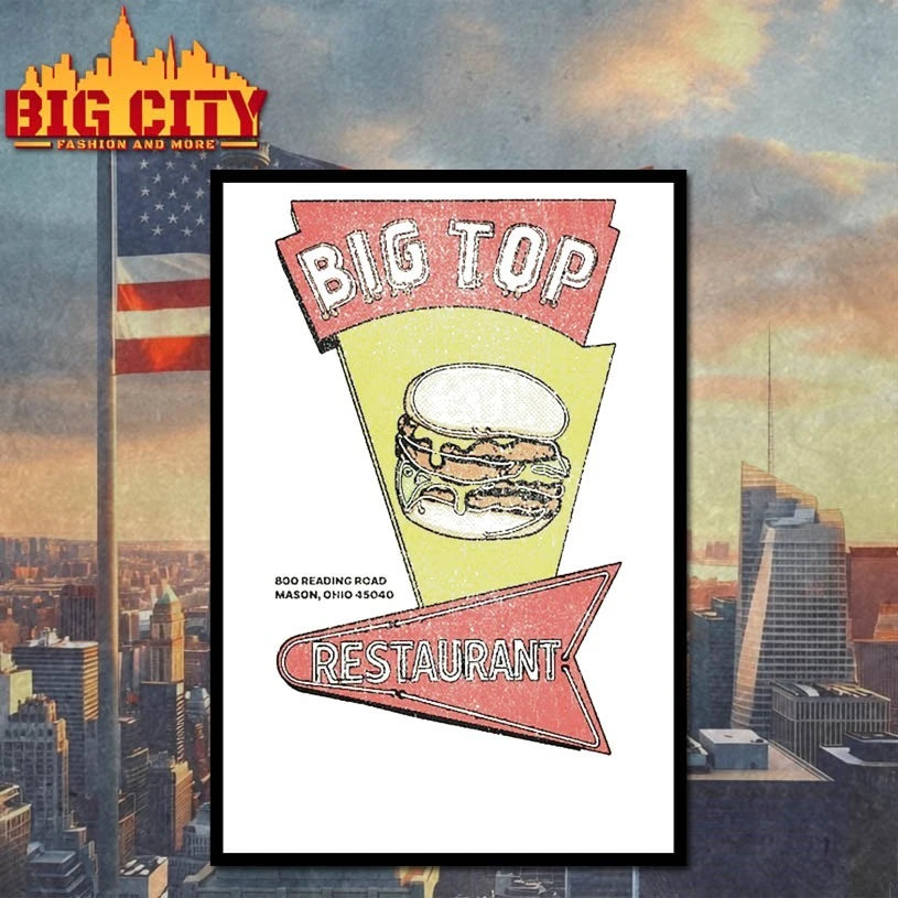 Big Top Restaurant 800 reading road Mason, Ohio shirt