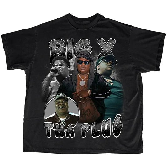 Big X Tha Plug, Rap, Hip-Hop, Dirty South, Homage, T-shirt Hoodie, Sweatshirt | WearSparks.com