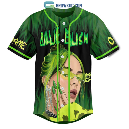 Billie Eilish Bury The Hatchet Or Bury A Friend Personalized Baseball Jersey