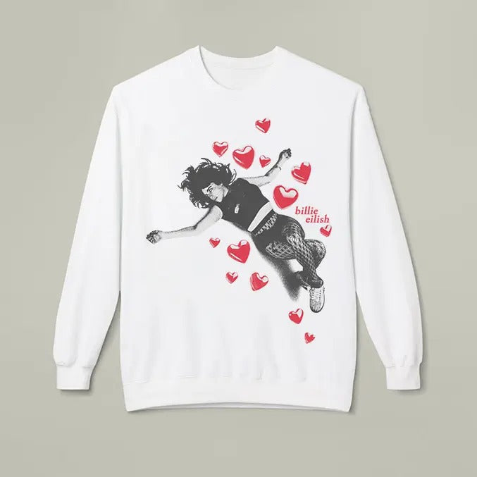 Billieee Eilishhh love T-shirt, Graphic Tee Crazestyle{n002}2 Hoodie, Sweatshirt | WearSparks.com