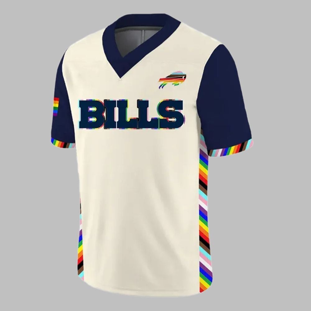 Bills Celebrating Pride Month 2025 Jersey - Grishko.com T-Shirts, Hoodie, Sweatshirt | WearSparks.com (Image 1)