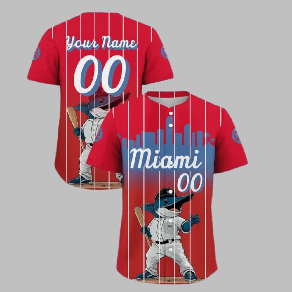 Billy The Marlin Baseball Jersey - Grishko.com T-Shirts, Hoodie, Sweatshirt | WearSparks.com (Image 1)