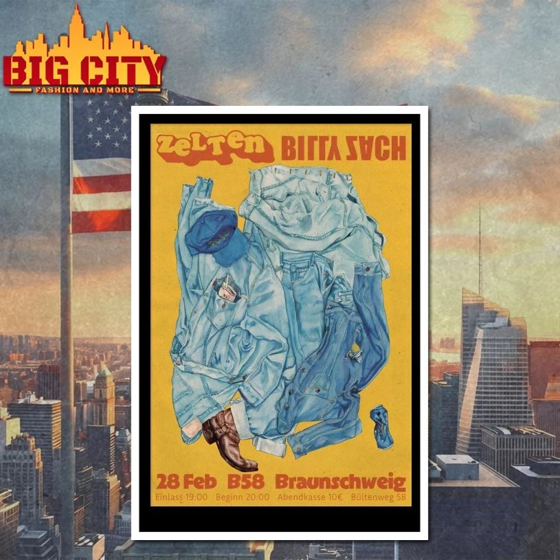 Billy Zach Braunschweig Concert Feb 28 2026 Poster shirt