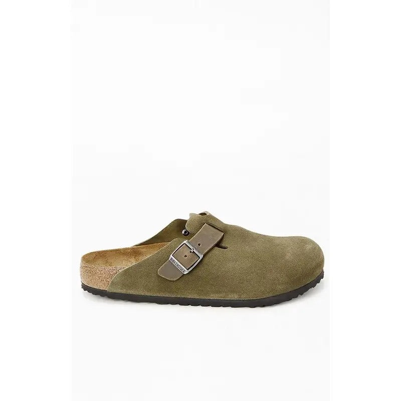 Birkenstock Men's Boston Mixed Leather Clog Thyme - Multicolor T-Shirts, Hoodie, Sweatshirt | WearSparks.com