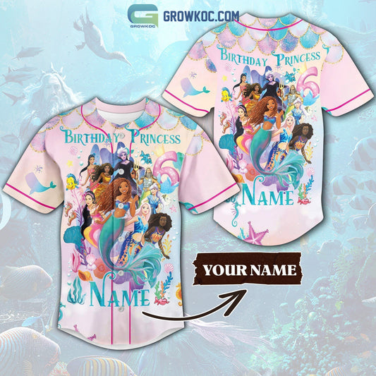 Birthday Princess Personalized Baseball Jersey