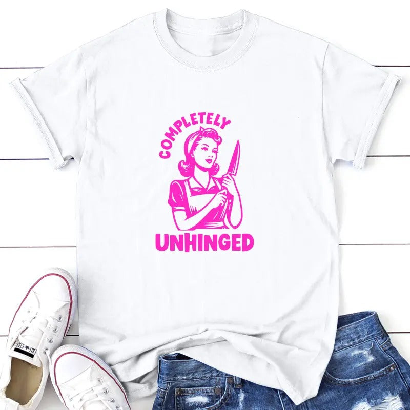 Completely Unhinged Apparel, Proudly Printed In The USA, Tee,  Gray / White / Blue / Black #sassy #cute Hoodie, Sweatshirt