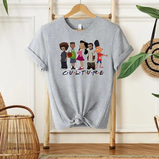 Black Cartoon Characters Tshirt, Juneteenth Shirt, BLM T-shirt, Black Culture Shirt, Black Owned Shirt, Freedom Shirt Top...