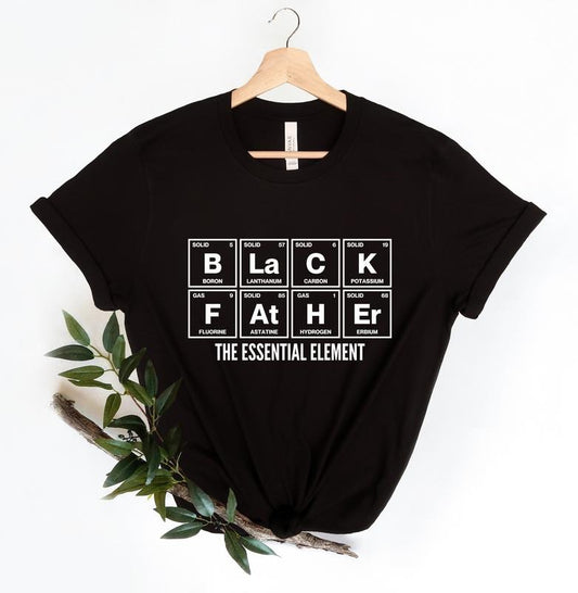 Black Father's Shirtblack Fathers Essential Shirt Black Fathers Matterfather's Day Gift King Dad Shirtblack Man Shirtcool...
