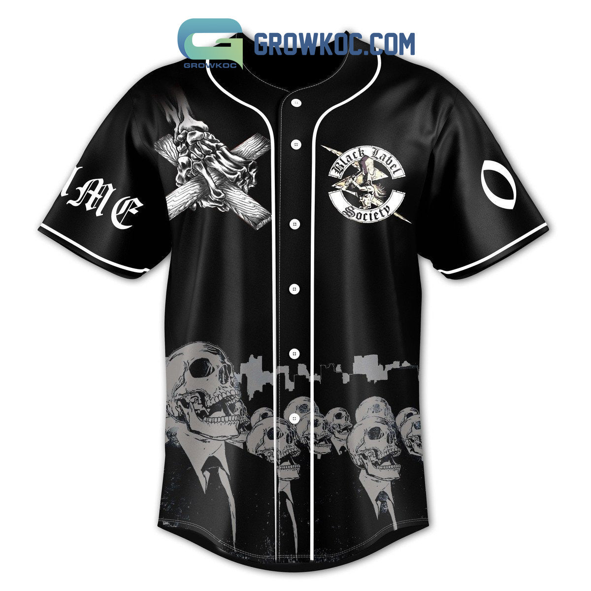 Black Label Society The Song Remains Not The Same Personalized Baseball Jersey