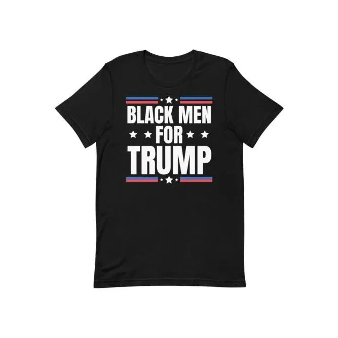 Black Men for Trump 2024 President Election Campaign Pro-Trump Support t-shirt Made in USA Hoodie, Sweatshirt