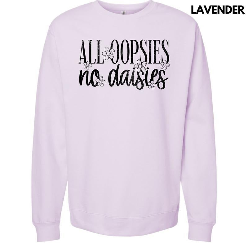 Black Oopsie Daisies Sweatshirt 'NLB' T-Shirts, Hoodie | WearSparks.com
