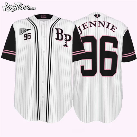 Black Pink Kpop Custom Baseball Jersey