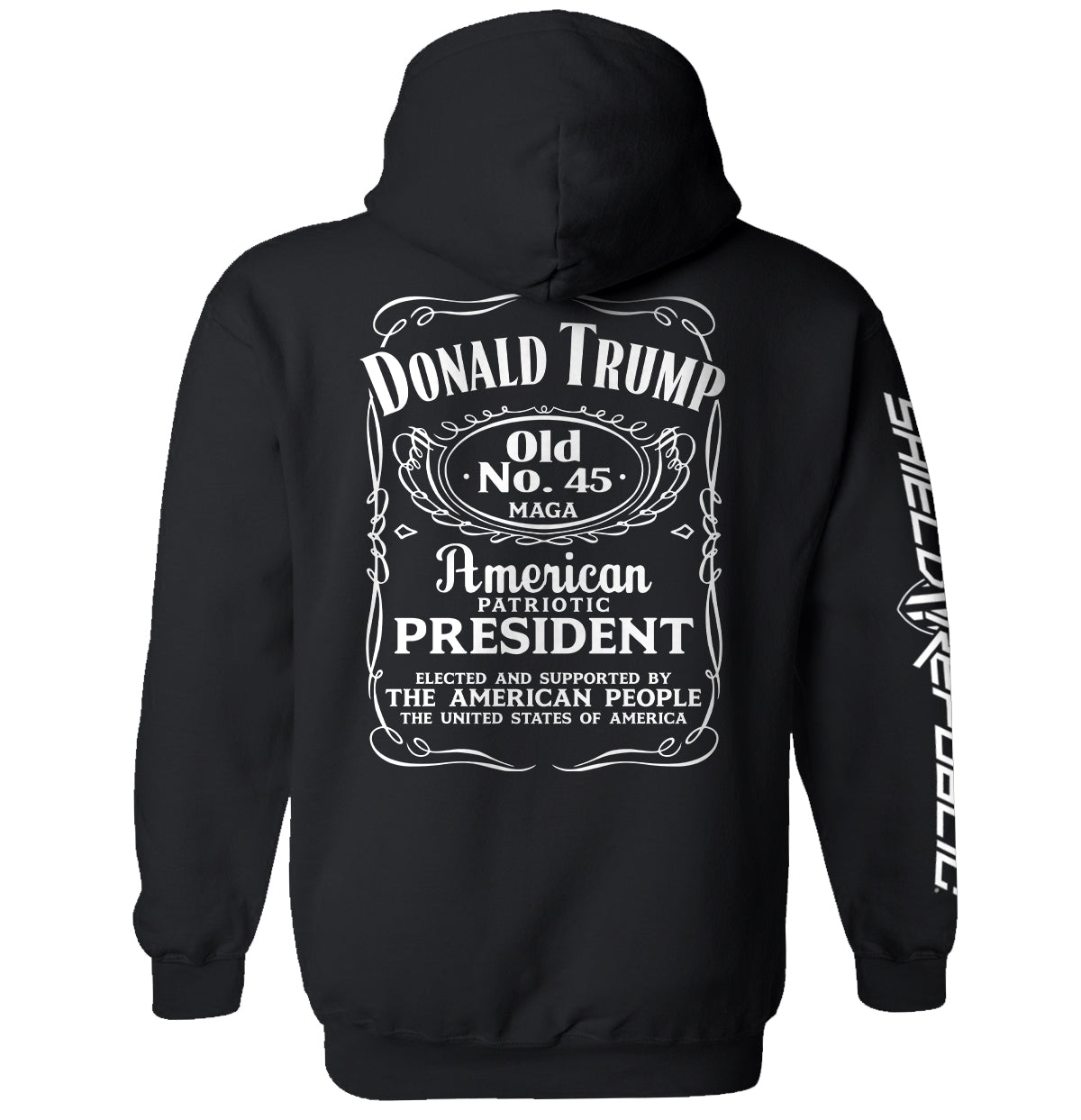 Donald Trump Old No. 45 Label T-Shirts, Hoodie, Sweatshirt | WearSparks.com (Image 3)