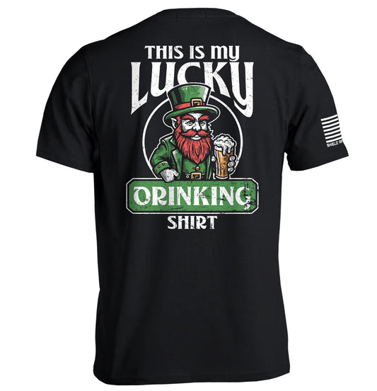 This Is My Lucky Drinking Shirt Hoodie, Sweatshirt | WearSparks.com (Image 1)