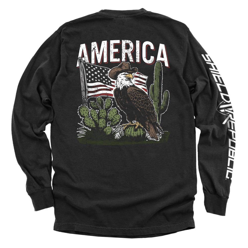 America Eagle Western T-Shirts, Hoodie, Sweatshirt | WearSparks.com (Image 5)
