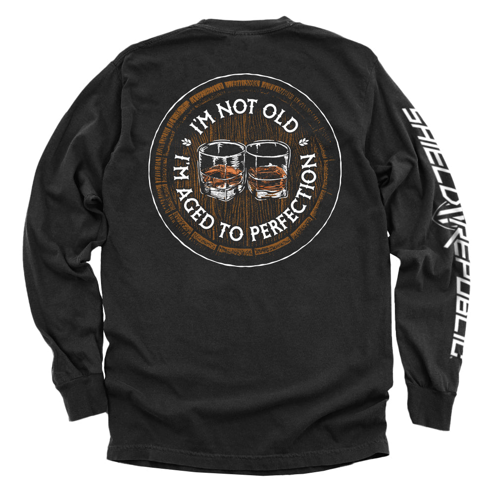 I'm Not Old I'm Aged to Perfection (Bourbon Barrel) T-Shirts, Hoodie, Sweatshirt | WearSparks.com (Image 3)