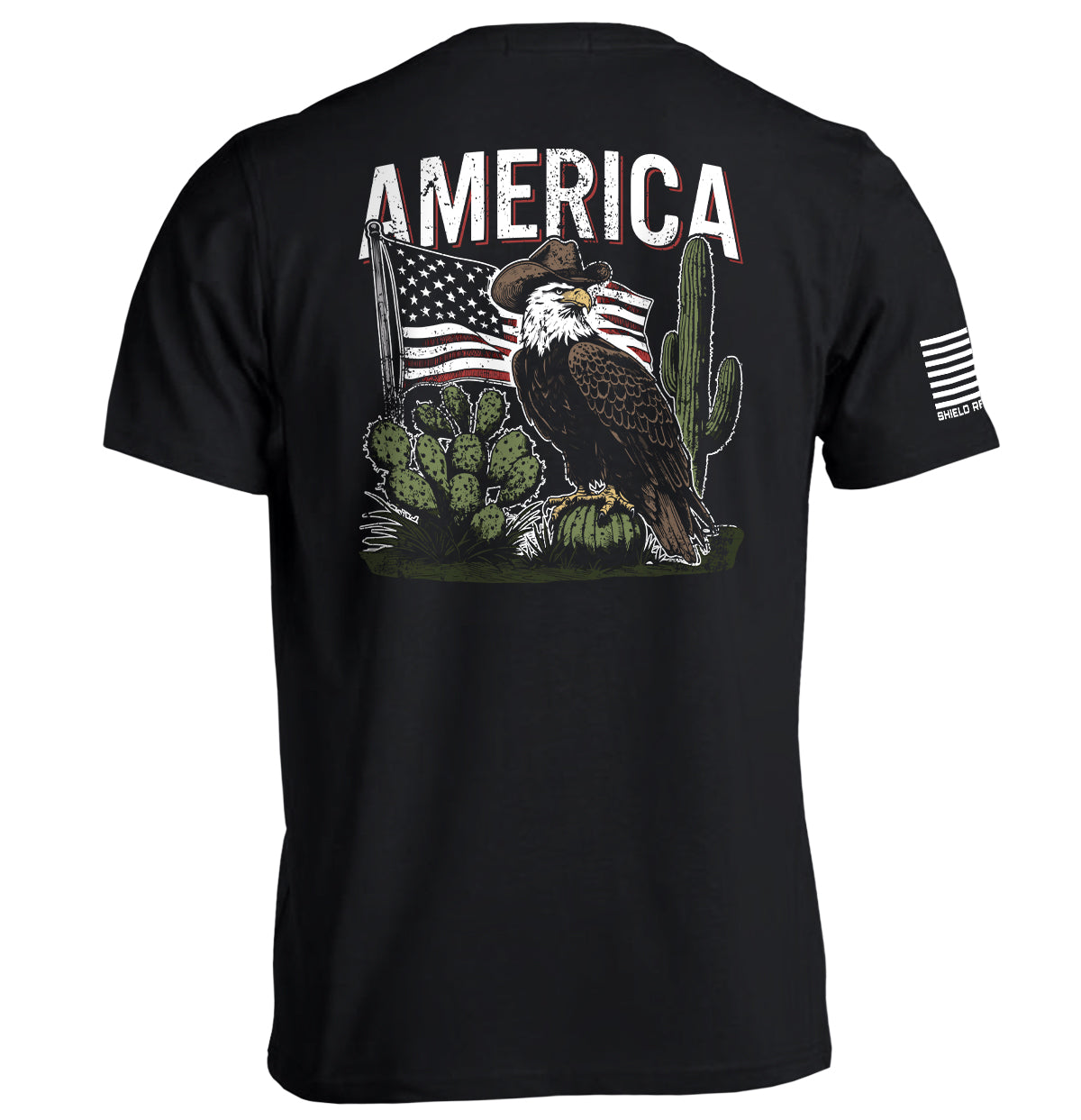 America Eagle Western T-Shirts, Hoodie, Sweatshirt | WearSparks.com (Image 2)