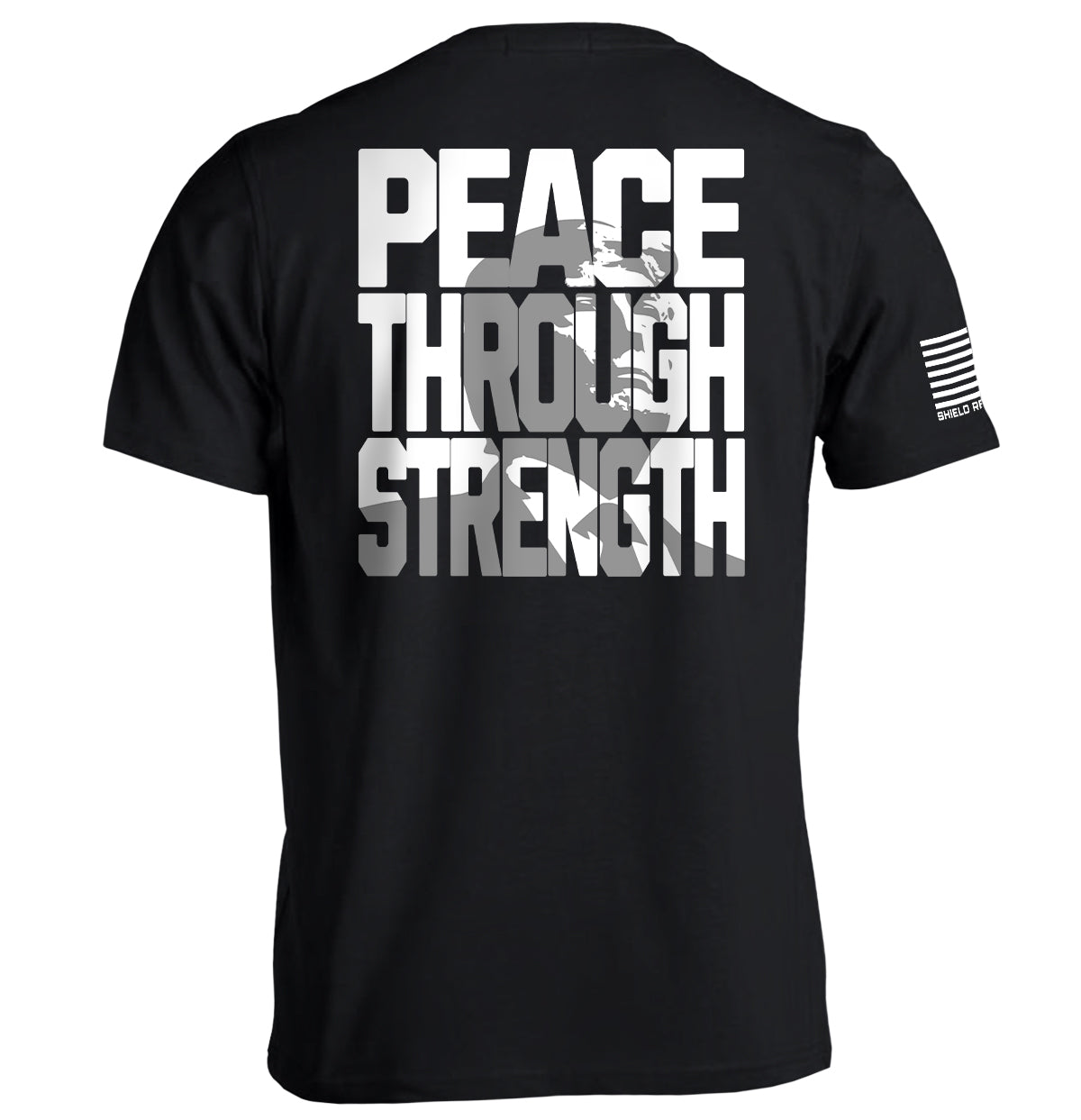 Peace Through Strength T-Shirts, Hoodie, Sweatshirt | WearSparks.com (Image 1)