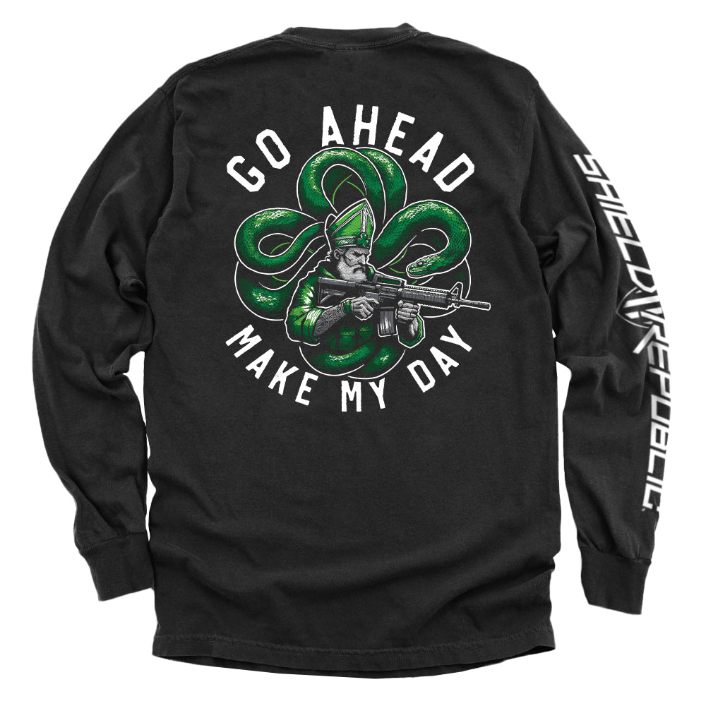 Go Ahead Make My Day (St Paddy's Day) T-Shirts, Hoodie, Sweatshirt | WearSparks.com (Image 2)