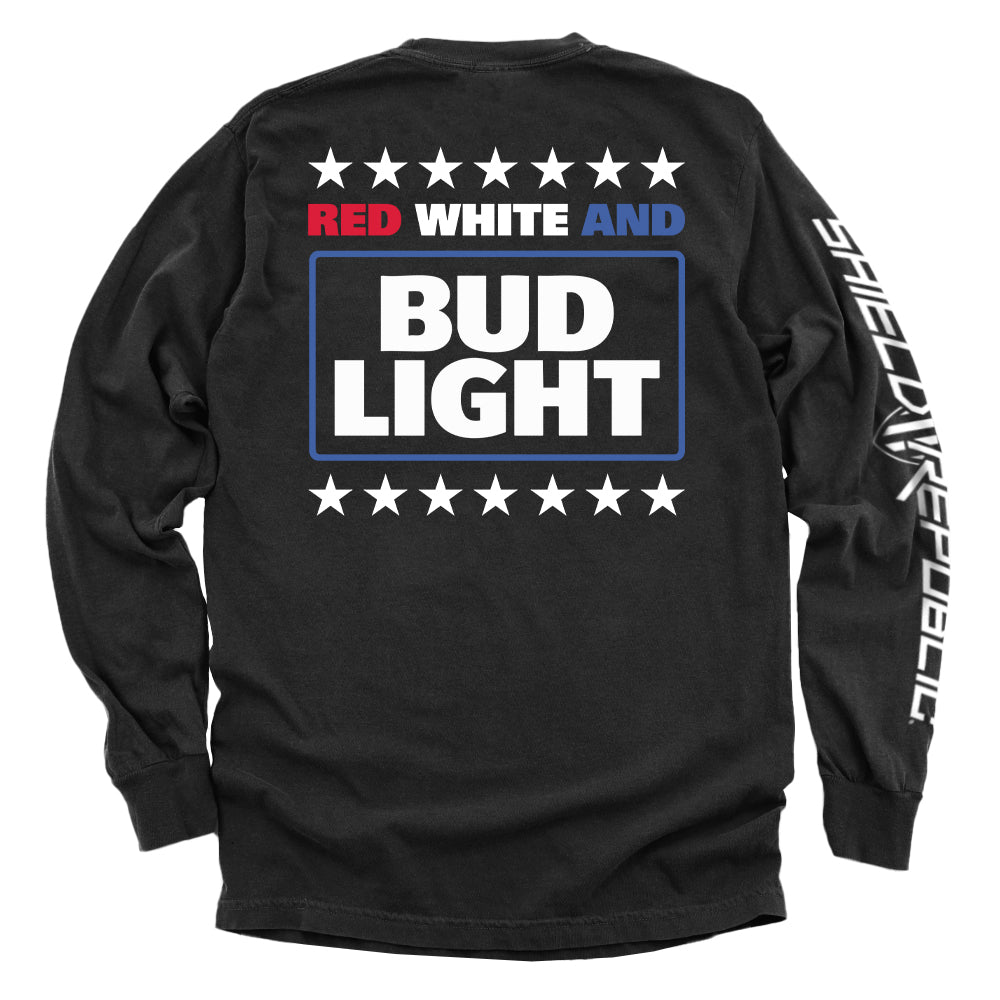 Red White And Bud Light T-Shirts, Hoodie, Sweatshirt | WearSparks.com (Image 3)