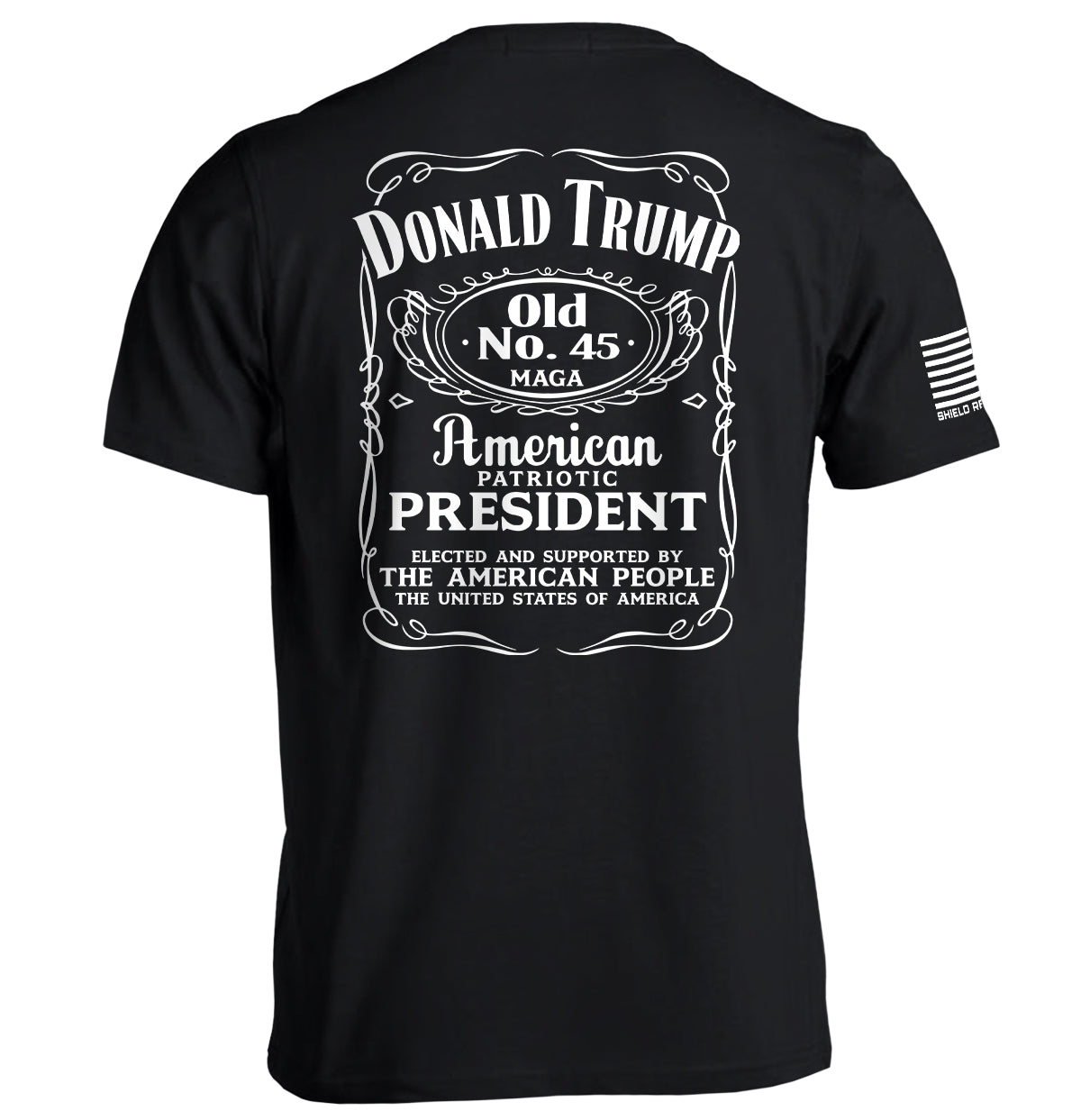 Donald Trump Old No. 45 Label T-Shirts, Hoodie, Sweatshirt | WearSparks.com (Image 1)