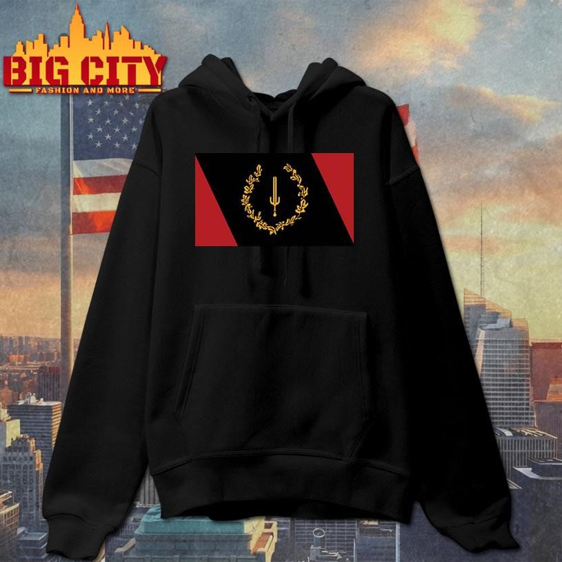 Black american heritage flag shirt