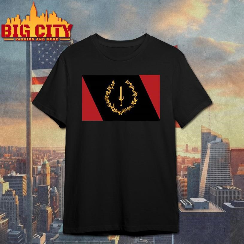 Black american heritage flag shirt