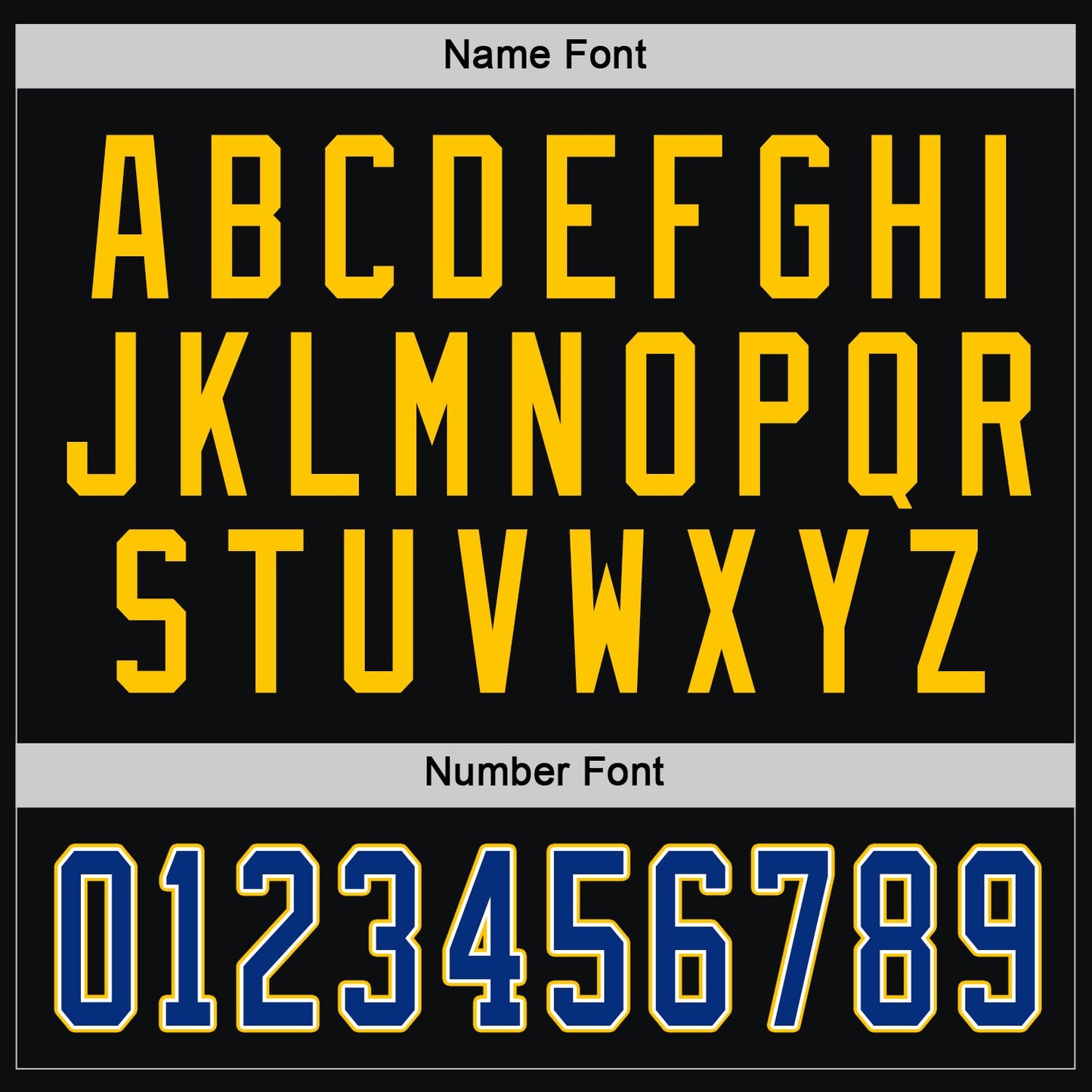 Custom Black Royal-Gold Hockey Jersey T-Shirts, Hoodie, Sweatshirt | WearSparks.com (Image 4)