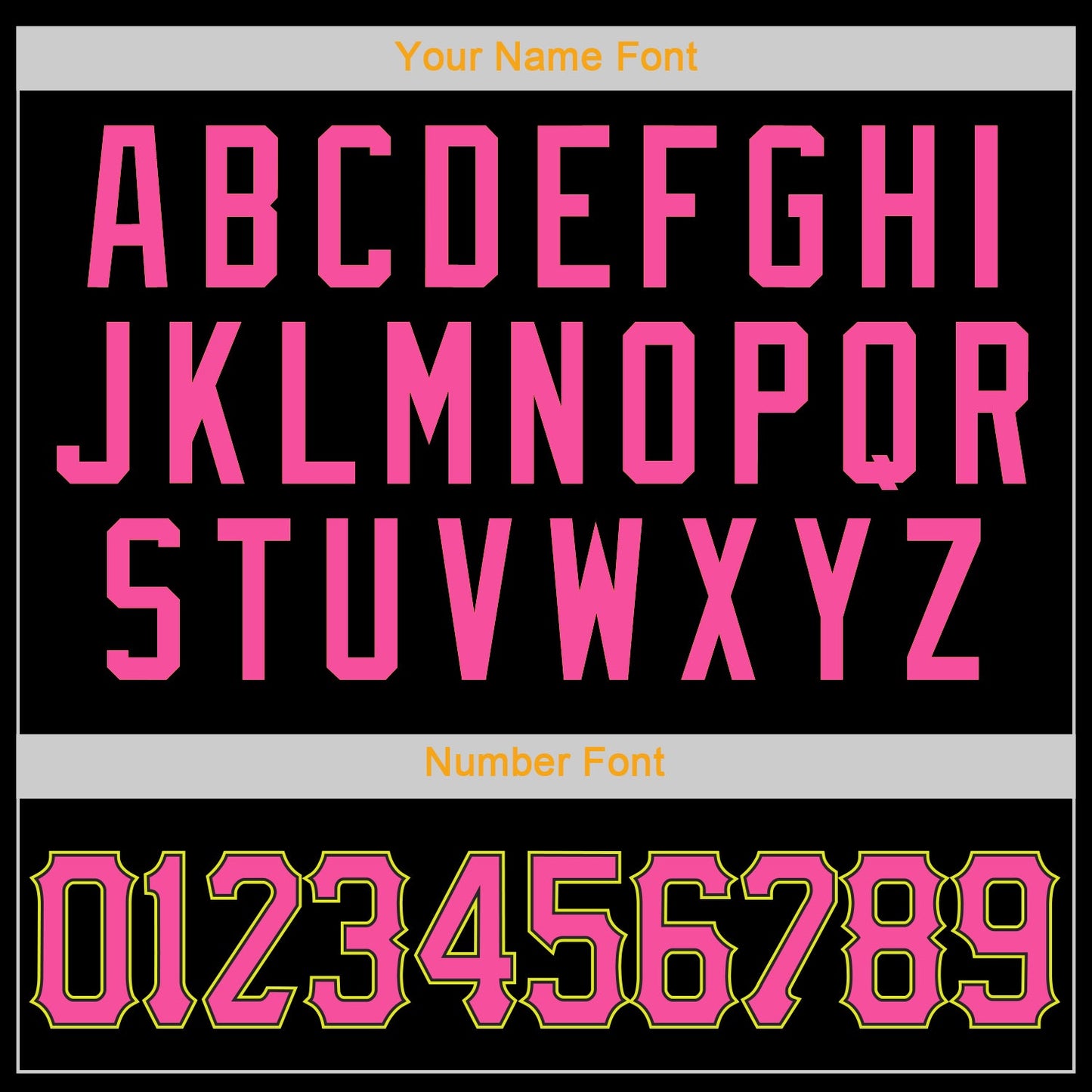Custom Black Pink-Neon Yellow Authentic Baseball Jersey