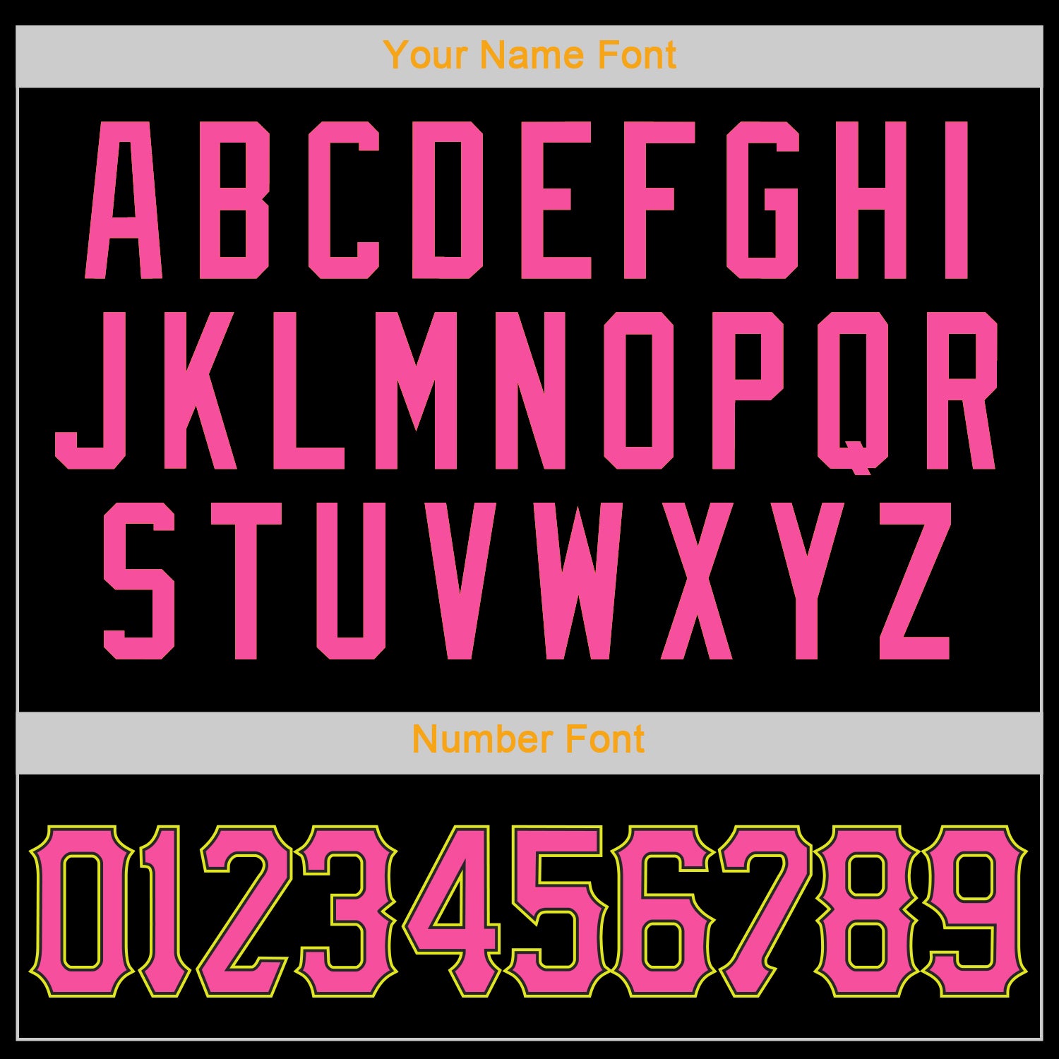 Custom Black Pink-Neon Yellow Authentic Baseball Jersey