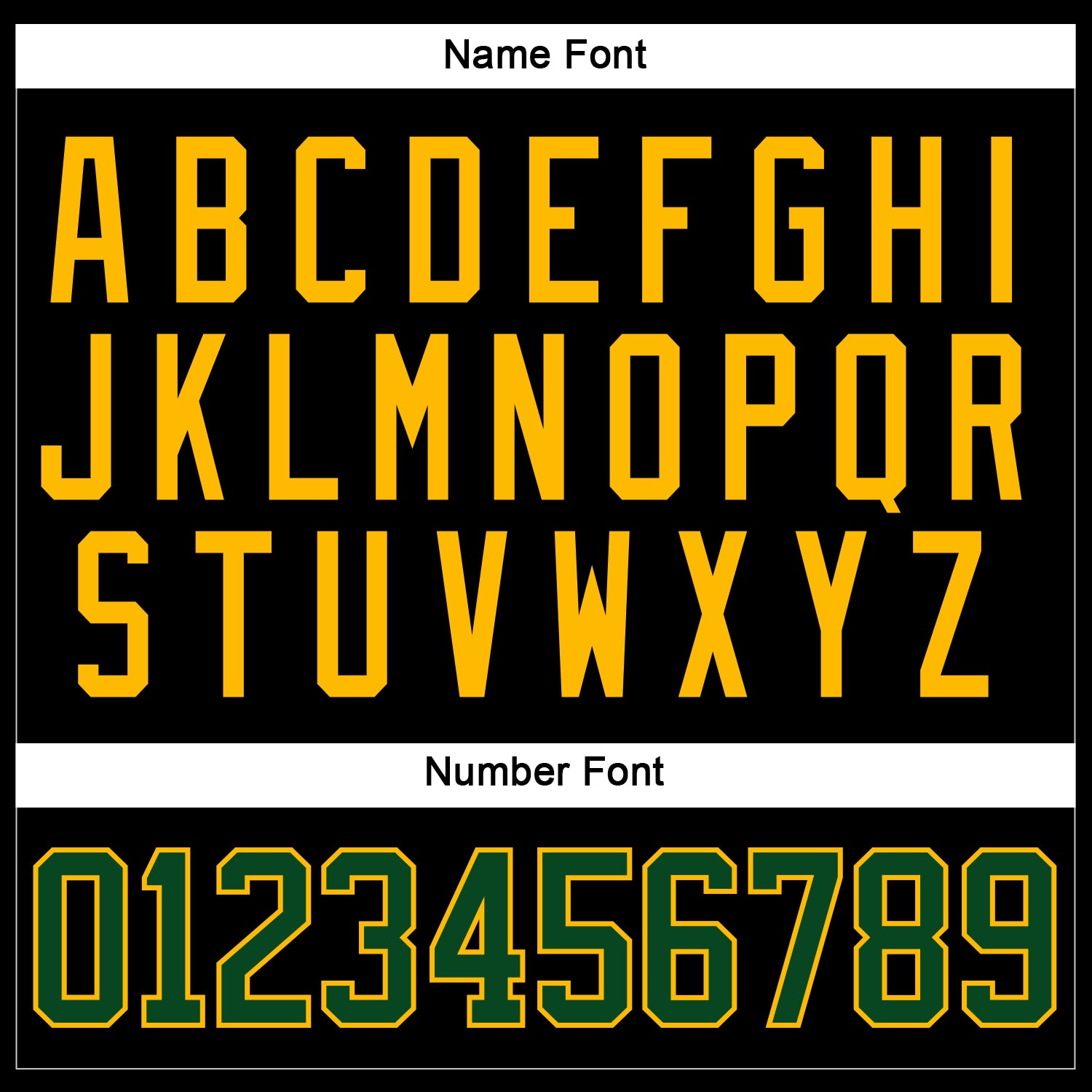 Custom Black Green-Gold Hockey Lace Neck Jersey T-Shirts, Hoodie, Sweatshirt | WearSparks.com (Image 5)