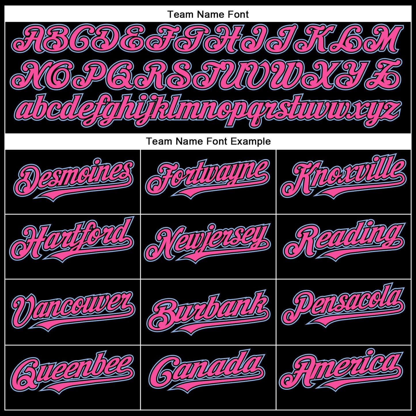 Custom Black Light Blue-Pink Authentic Baseball Jersey