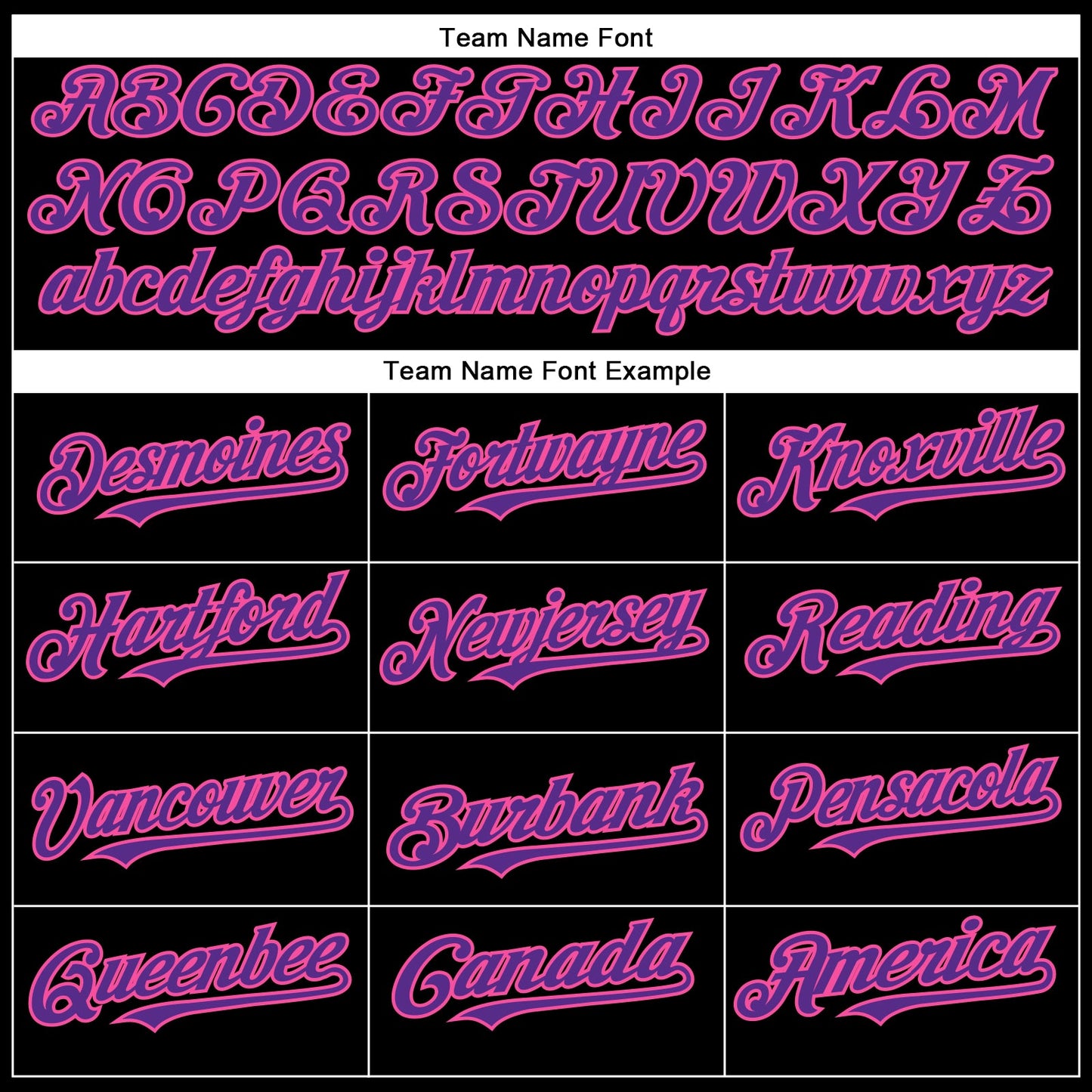 Custom Black Purple-Pink Authentic Baseball Jersey