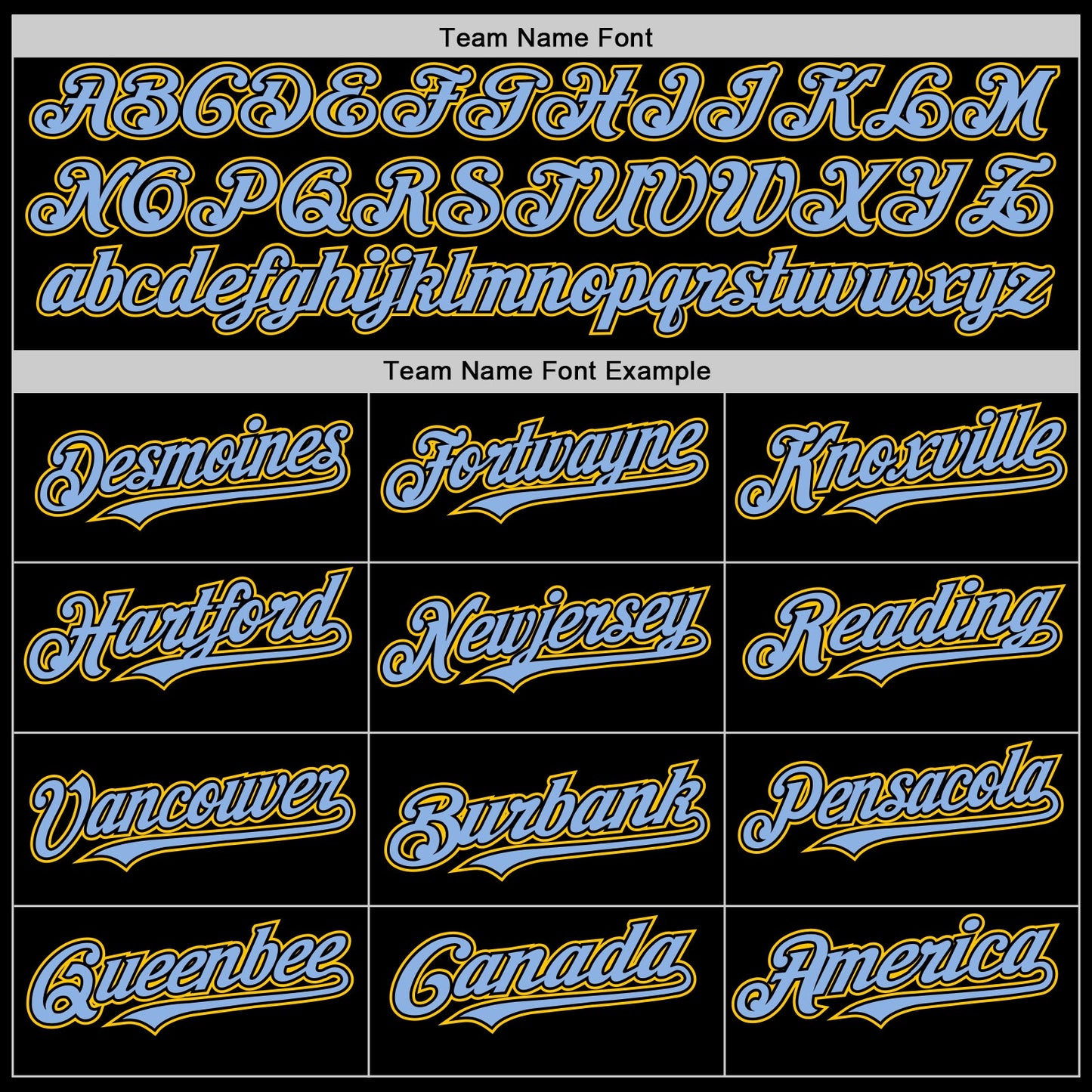 Custom Black Light Blue Pinstripe Yellow Authentic Sleeveless Baseball Jersey T-Shirts, Hoodie, Sweatshirt (Image 3)