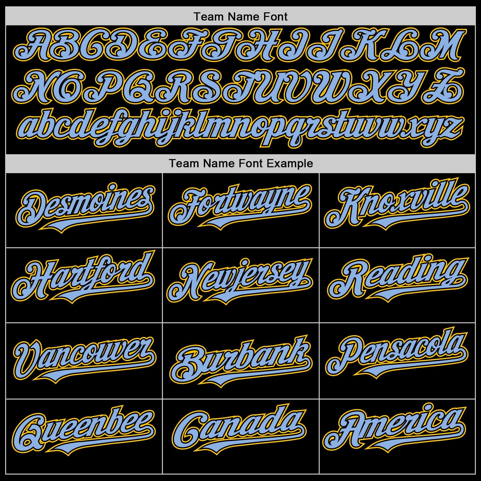 Custom Black Light Blue Pinstripe Yellow Authentic Sleeveless Baseball Jersey T-Shirts, Hoodie, Sweatshirt (Image 3)