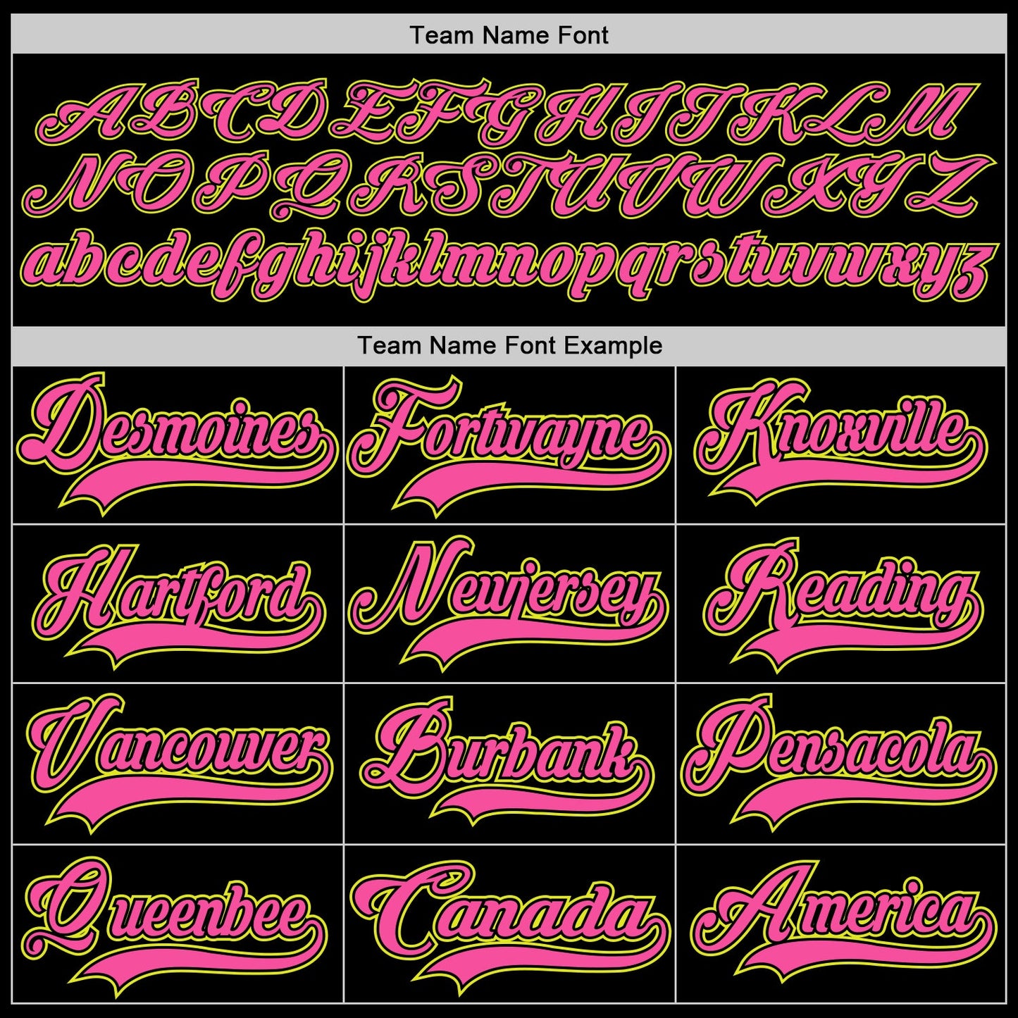 Custom Black Pink-Neon Yellow Hockey Lace Neck Jersey T-Shirts, Hoodie, Sweatshirt | WearSparks.com (Image 4)