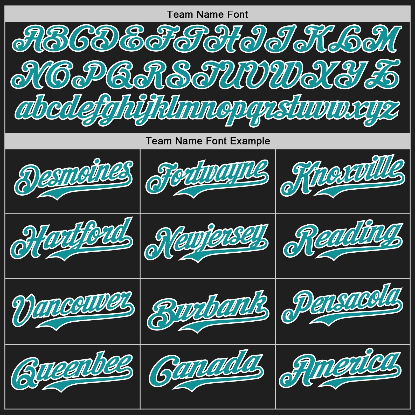 Custom Black Teal-White Authentic Baseball Jersey