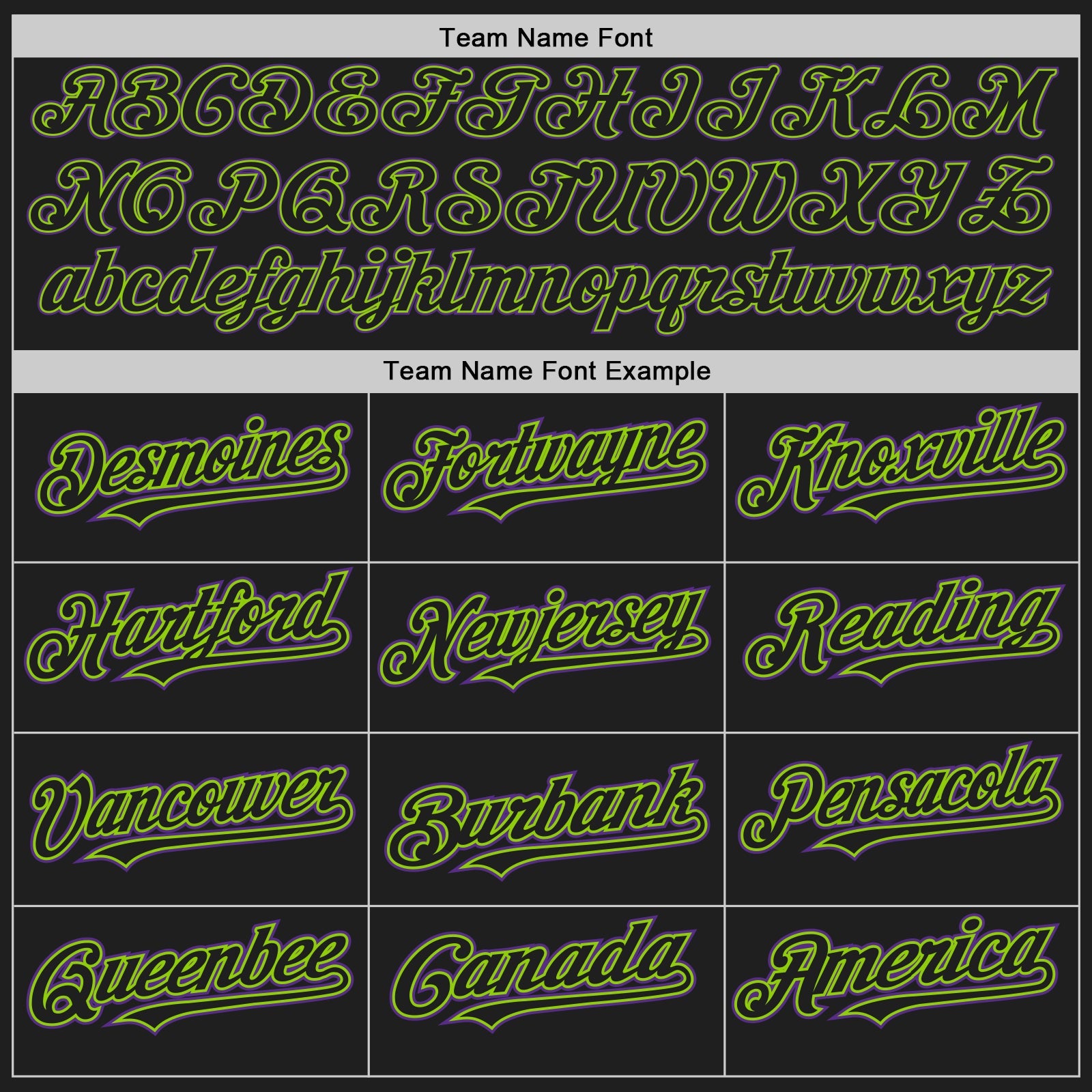 Custom Black Neon Green-Purple Authentic Baseball Jersey
