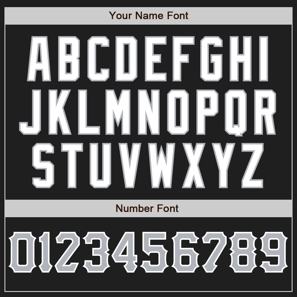 Custom Black Gray-White Authentic Baseball Jersey T-Shirts, Hoodie, Sweatshirt | WearSparks.com (Image 5)