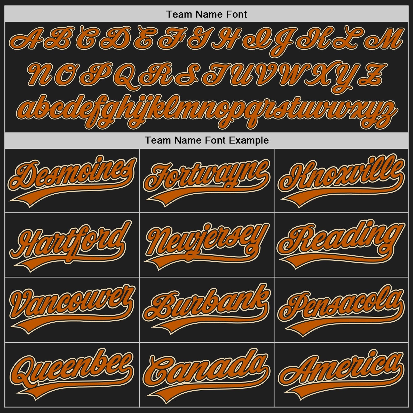 Custom Black Texas Orange-Cream Authentic Baseball Jersey