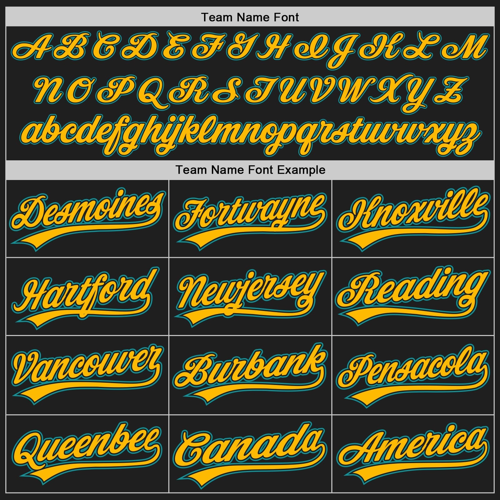 Custom Black Gold Teal-White Authentic Baseball Jersey