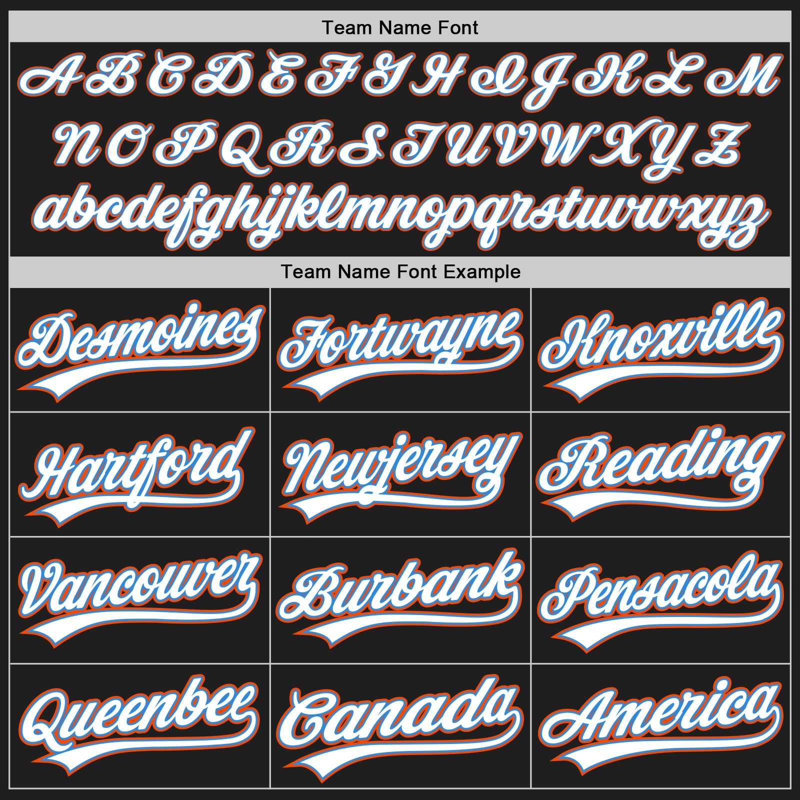 Custom Black White Electric Blue-Orange Authentic Baseball Jersey