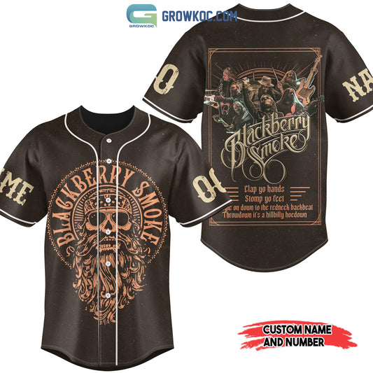 Blackberry Smoke Clap Yo Hands Stomp Yo Feet Personalized Baseball Jersey