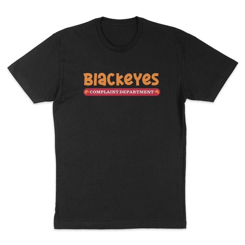 Blackeyes Complaint Department Tee, Funny Shirt, Dark Humor Tee, Hoodie Sweatshirt | WearSparks.com