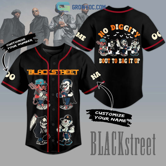 Blackstreet No Diggity Bout To Bag It Up Personalized Baseball Jersey