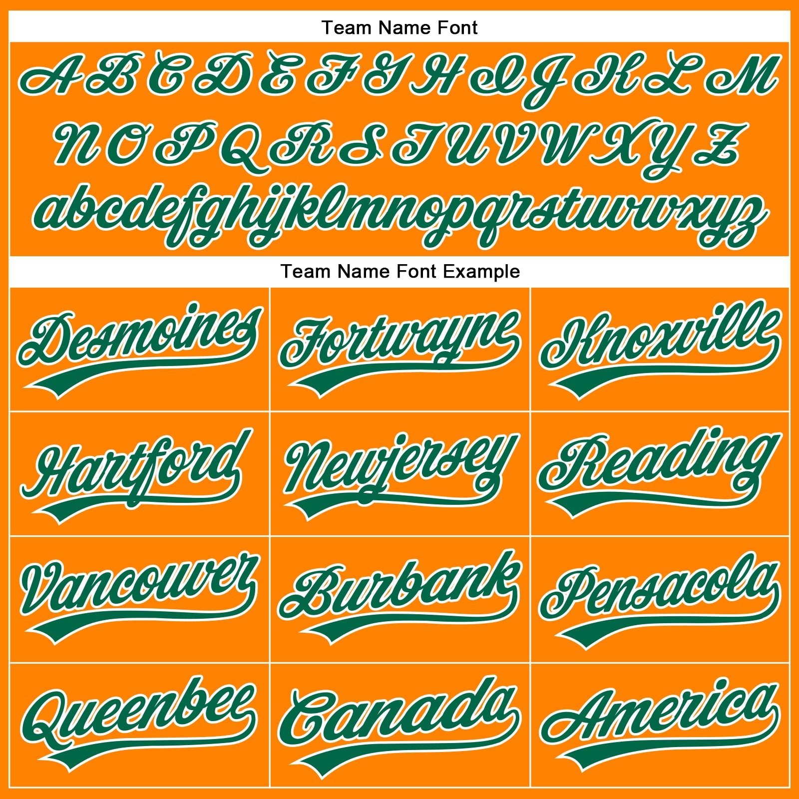 Custom Bay Orange Kelly Green-White Authentic Baseball Jersey