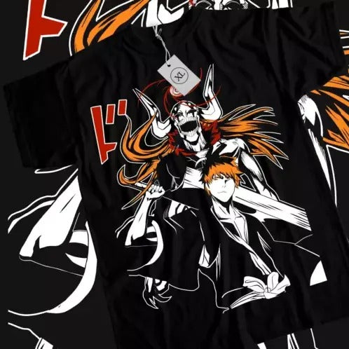 Bleach Ichigo Kurosaki T-shirt Manga Strip Horror Shonen Jump Shirt Tee All Size Hoodie, Sweatshirt | WearSparks.com